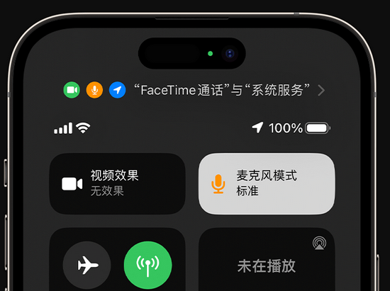 河口苹果授权维修网点分享iPhone在通话时让你的声音更清晰 