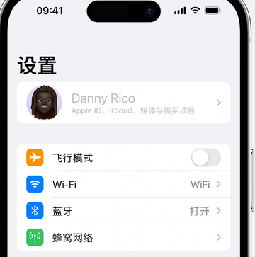 河口appleID维修服务iPhone设置中Apple ID显示为灰色无法使用 