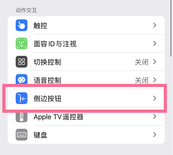 河口苹果14维修店分享iPhone14 Plus侧键双击下载功能关闭方法 