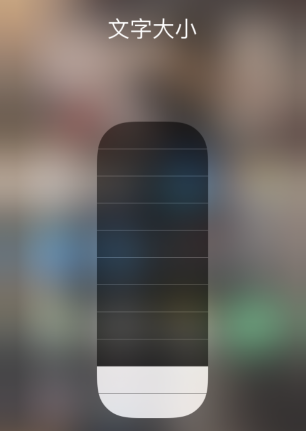 河口苹果手机维修分享小技巧：在 iPhone 控制中心快速调节字体大小 